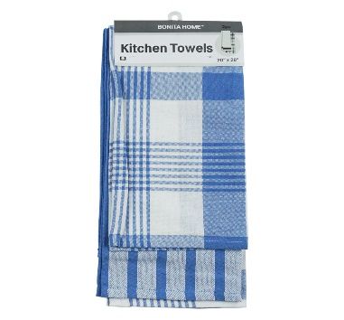 20 pieces of Kitchen Towel 2pc L Blue 20x28in