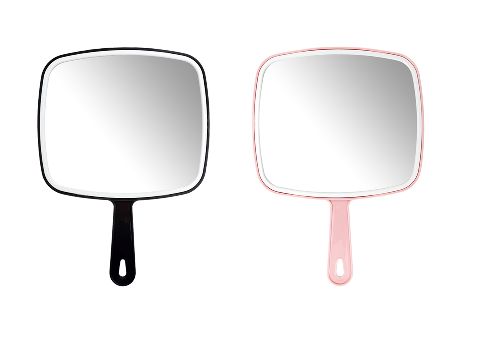 72 pieces of Bc Tv Mirror W Handle Asst Colors 7.36x10