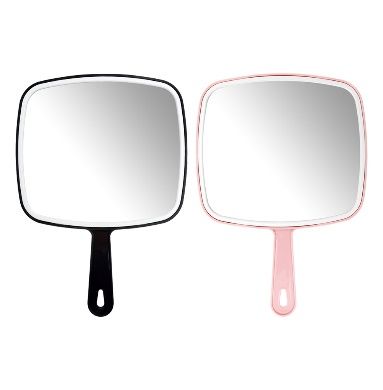 48 pieces of Bc Tv Mirror W Handle Asst Colors 8.8x12