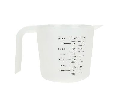 24 pieces of Bh Plastic Measuring Cup 1 Ltr
