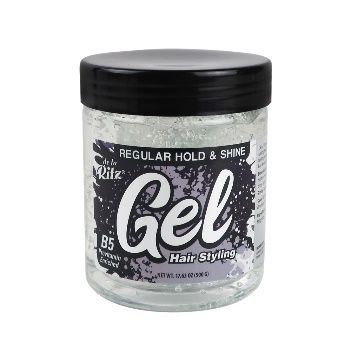 12 pieces of De La Ritz Styling Hair Gel Reg 16.9oz