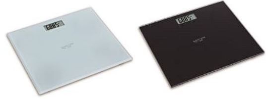 8 Pieces of Color Glass Digital Scale