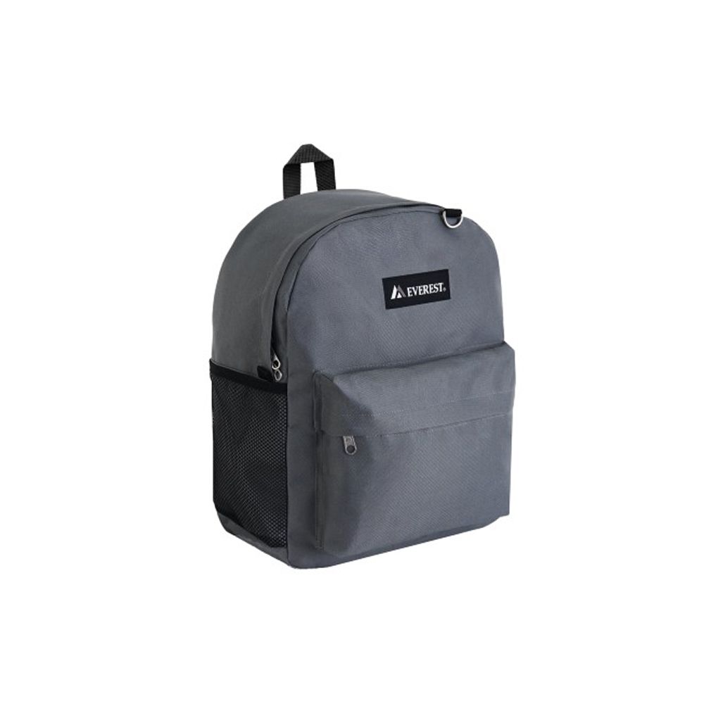 20 Pieces of Classic Laptop Backpack W/ Duel Mesh Pockets Dark Gray