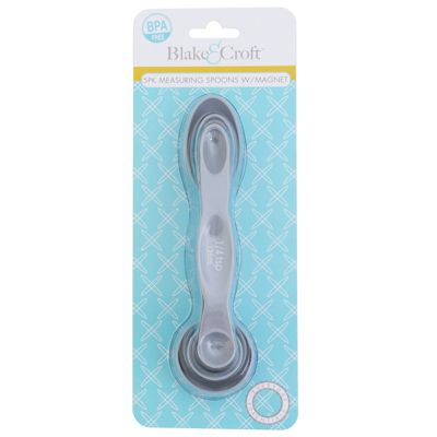 24 pieces of Measuring Spoons 5pc Plastic W/magnetic Nesting B&c