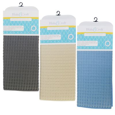 18 pieces of Dish Drying Mat Microfiber 19.7 X 15in 3 Asst Wrap Card