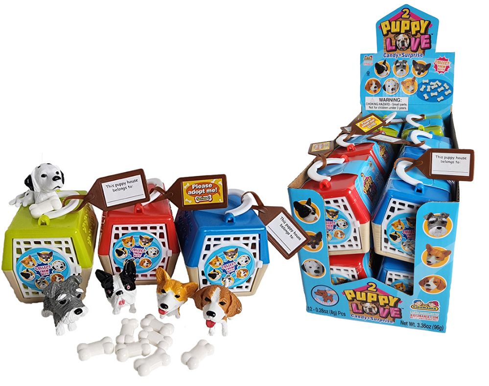 12 pieces of Puppy Love Candy + Surprise..
