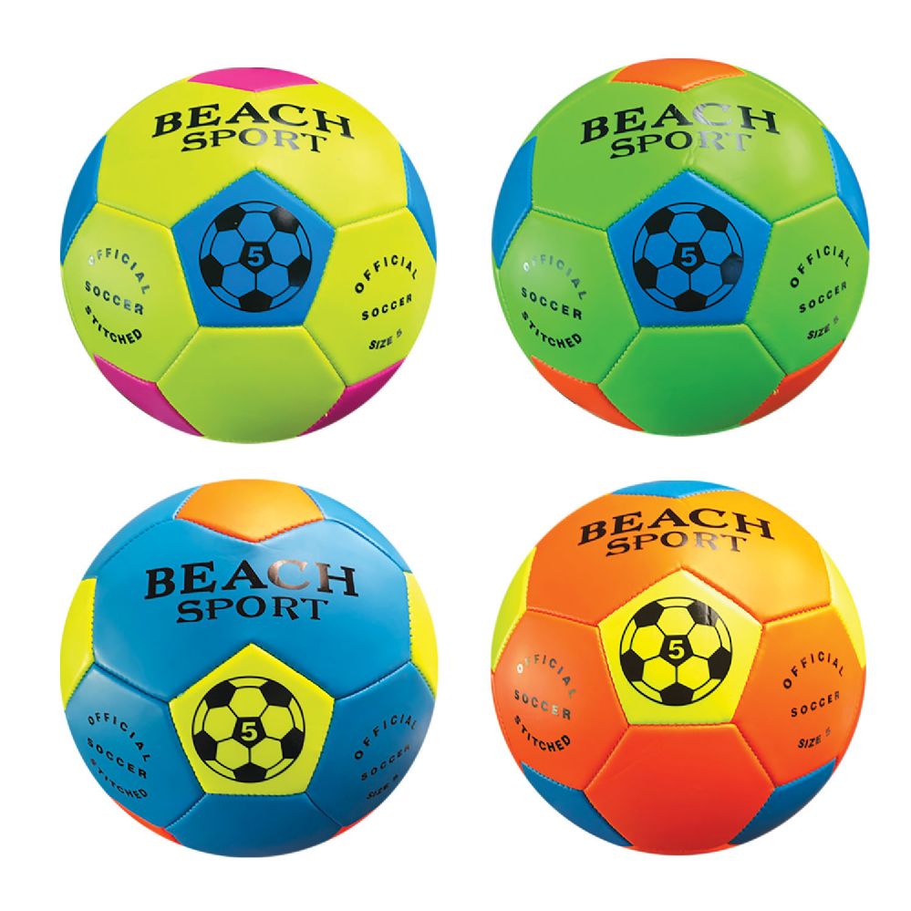 25 pieces of Official Size Pvc Neon Soccer Ball