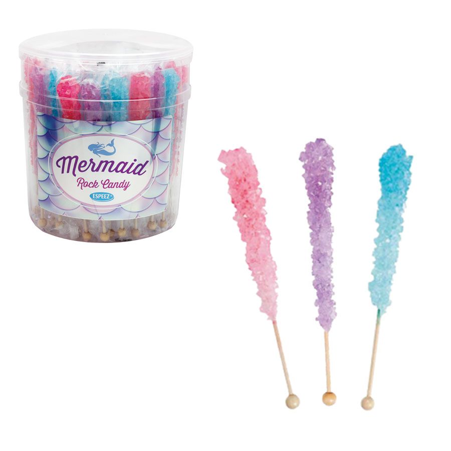 48 pieces of Mermaid Rock Candy (asst. Flavors)