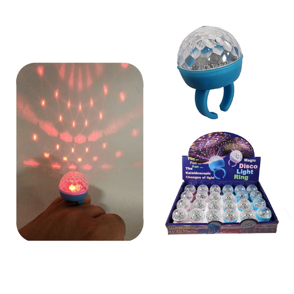 24 pieces of Disco Light Ring
