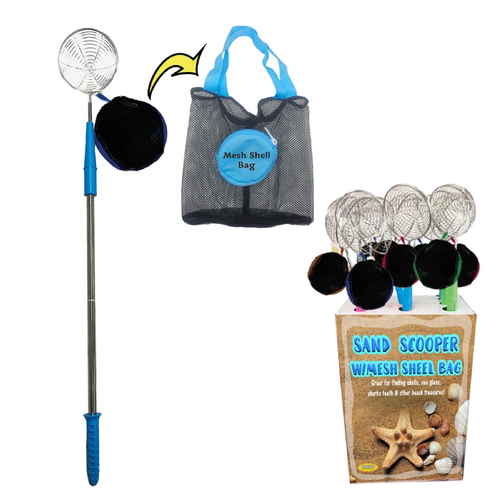 24 Pieces of 36 Inch Sand Scooper W/shell Bag