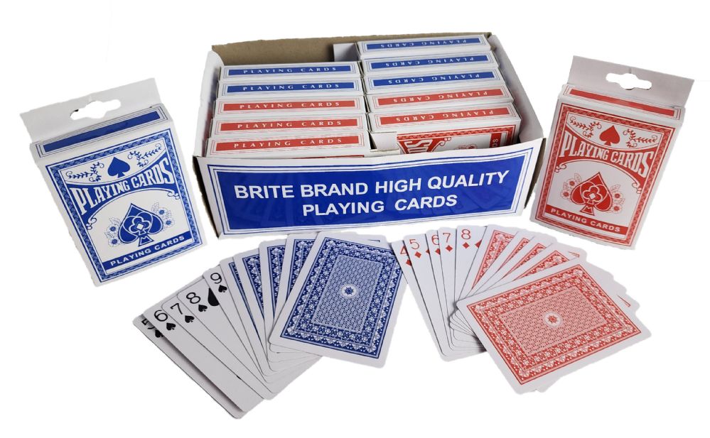 12 pieces of Playing Cards In Display