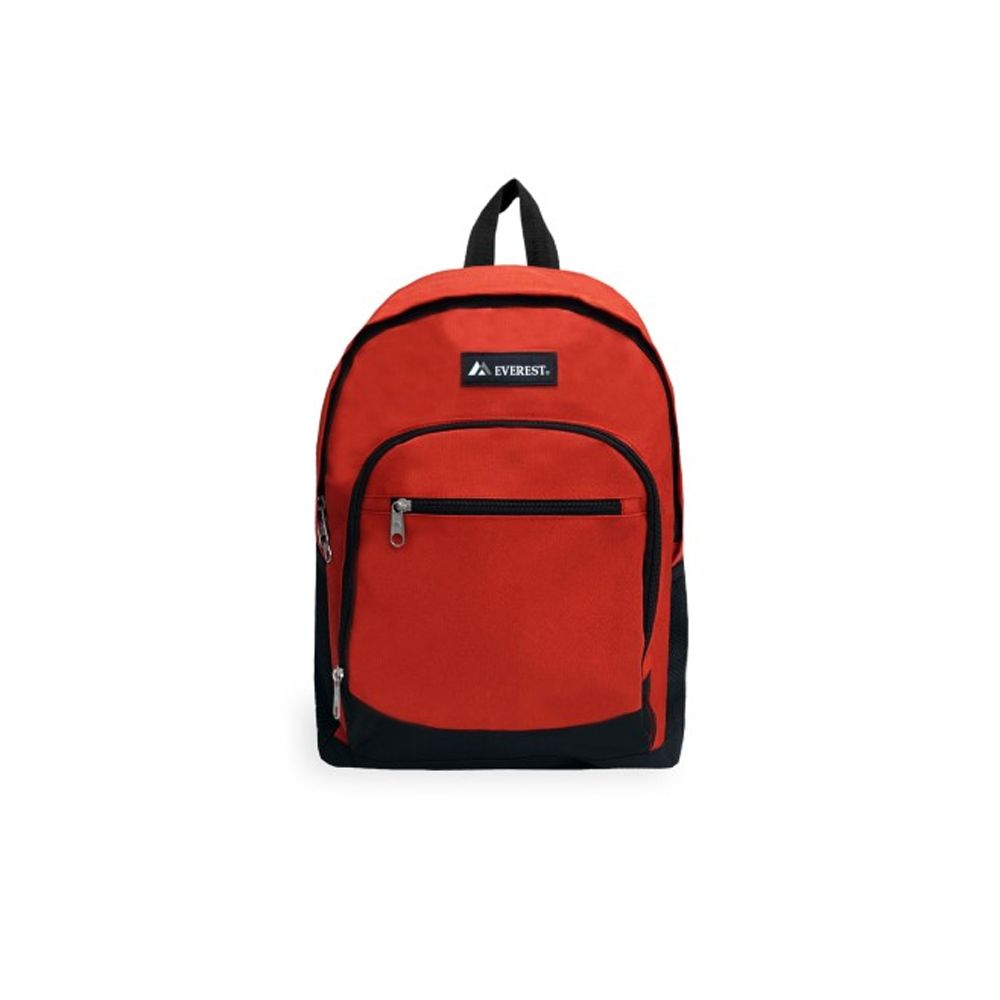 30 Pieces of Casual backpack w/ side mesh pockets in Red
