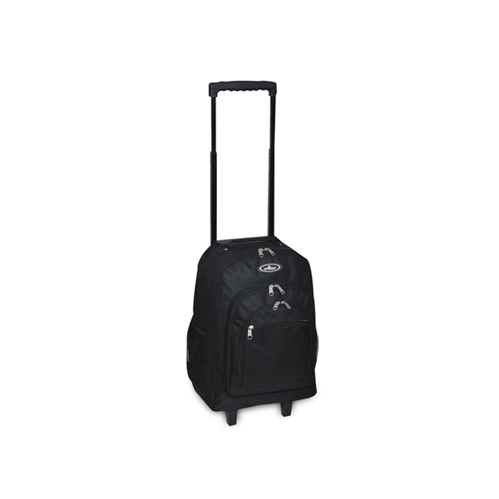 6 Pieces of Wheeled backpack in Black