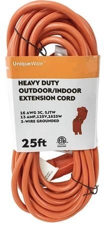 12 Pieces of C-Etl 25ft Outdoor Extension Cord