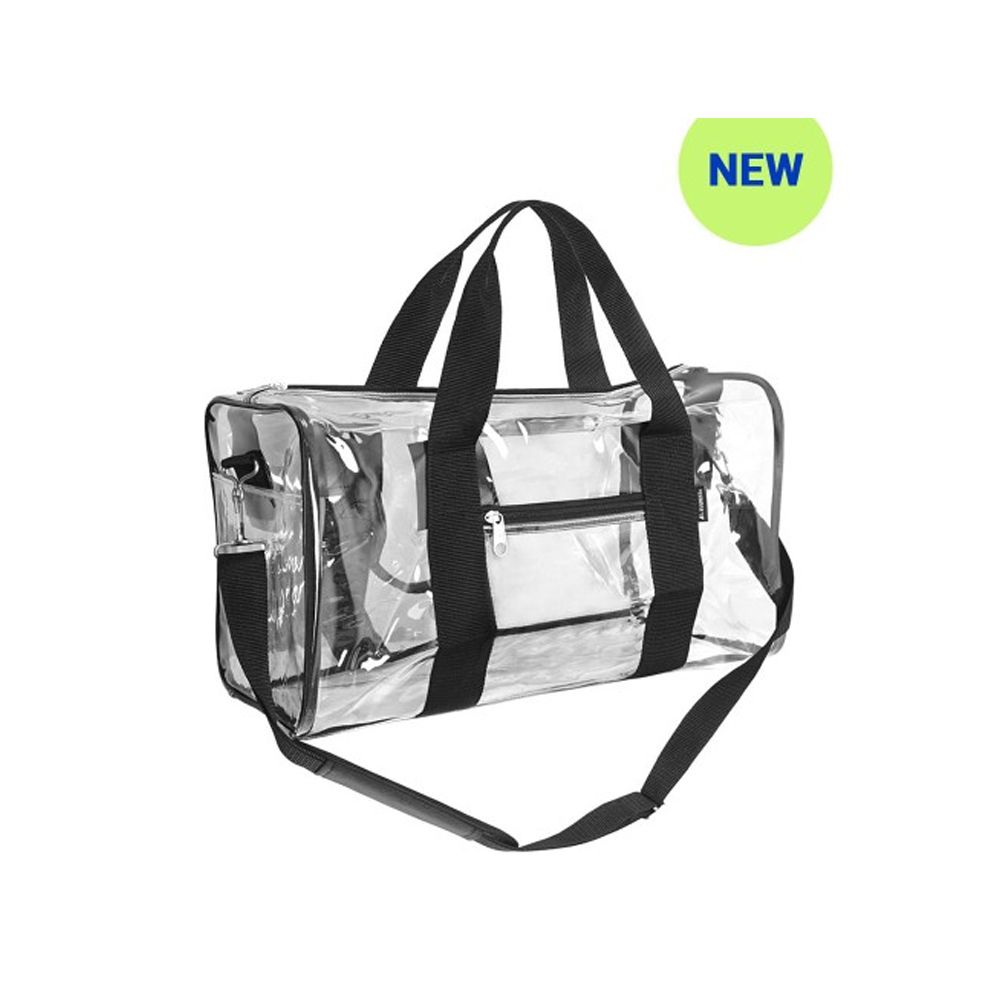 20 Pieces of 19" Clear basic gear duffel bag