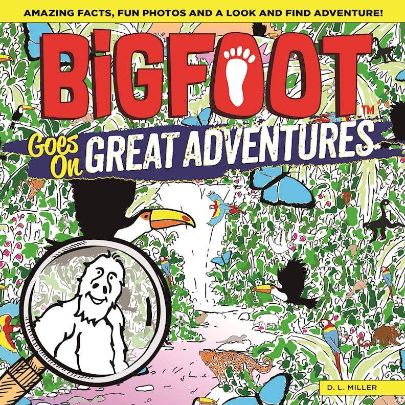 12 pieces of Bigfoot Goes On Great AdventureS-Kid's Puzzle Adventure Book