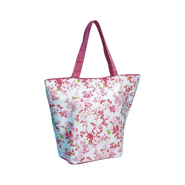 24 Pieces of Floral Tote Bag FUCHSIA