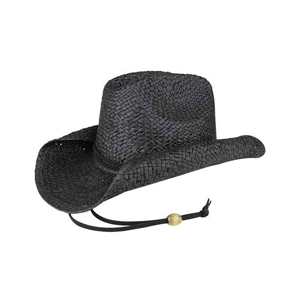 24 Pieces of Western Toyo Cowboy Hat BLACK