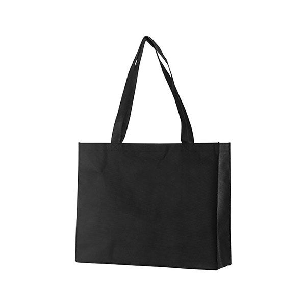 24 Pieces of 100gram Non Woven Tote Bag BLACK