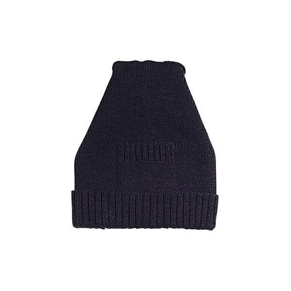 24 Pieces of Wool Blend Knitted Beanie BLACK