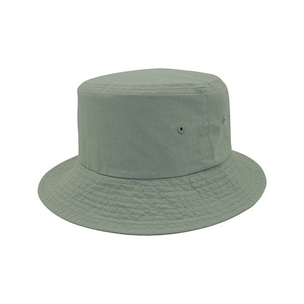 24 Pieces of Recycled Crosshatch Cotton Bucket Hat BERYL.GN-M