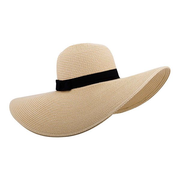 24 Pieces of Ladies' Toyo Braid Sun Hat NATURAL