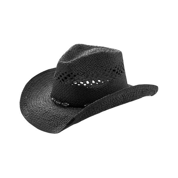 24 Pieces of Outback Toyo Cowboy Hat BLACK