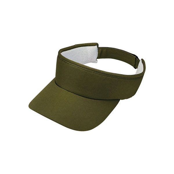 24 Pieces of Pro Style Twill Visor D.OLIVE