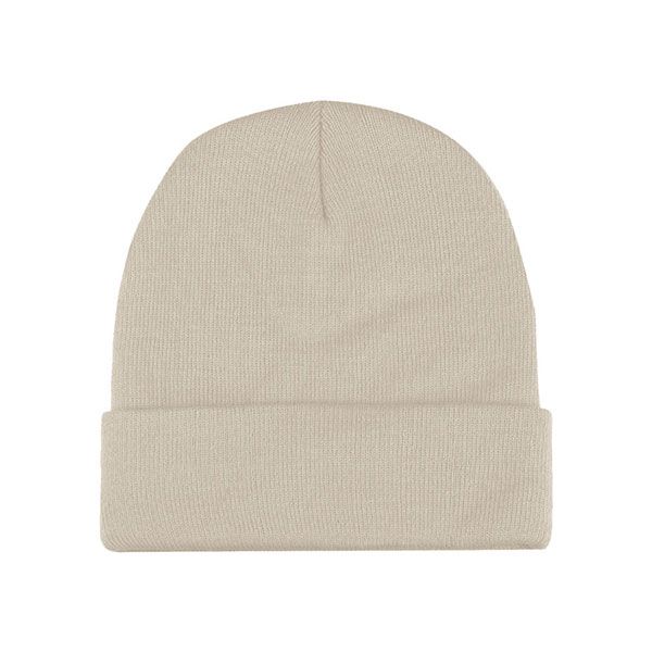24 Pieces of Acrylic Beanie W/ Cuff BIRCH