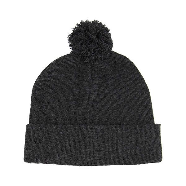 24 Pieces of Pom Acrylic Cuff Beanie H.CHARC-L