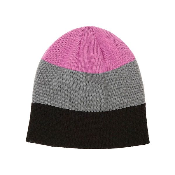 24 Pieces of Knitted Beanie PNK-GRY-BK