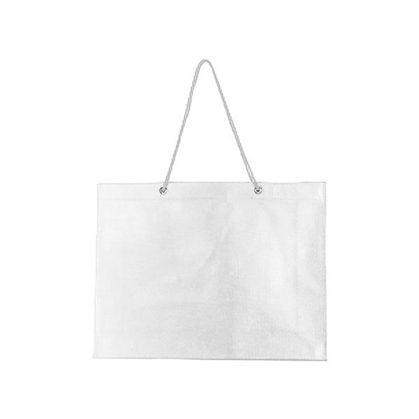 24 Pieces of 100gram Non Woven Tote Bag WHITE