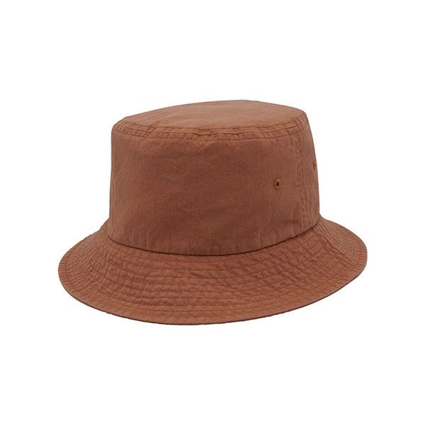 Bulk Cotton Bucket Hat Rust Medium - Wholesale Sock Deals