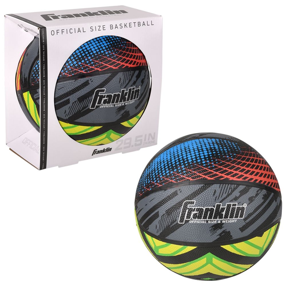 6 pieces of Franklin Mystic Regulation Basketball