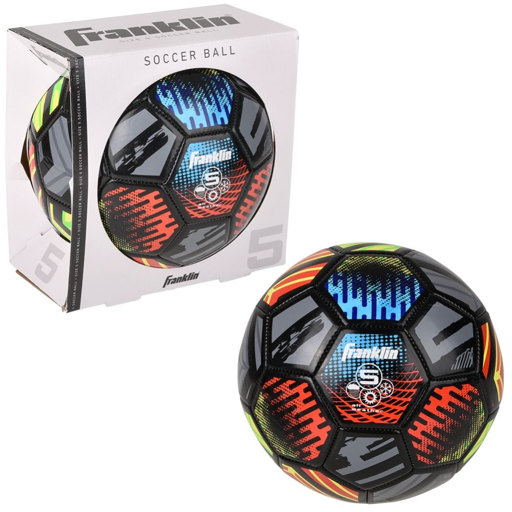 6 pieces of Franklin Mystic S5 Soccer Ball
