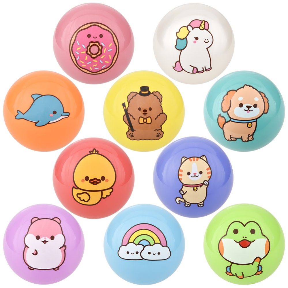 250 pieces of 5 inch Kawaii Vinyl Ball 250ct