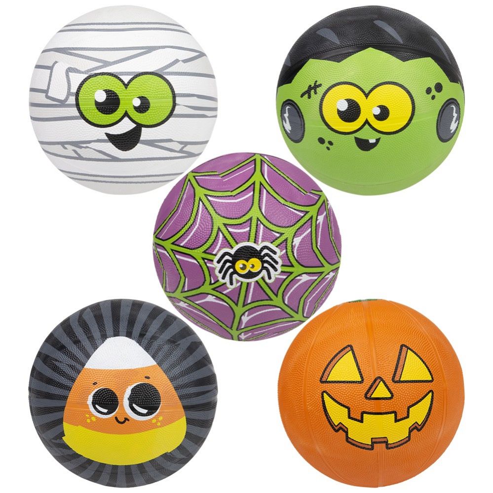 25 pieces of Halloween Basketball Assortment 9.5 inch 25 Pcs/
