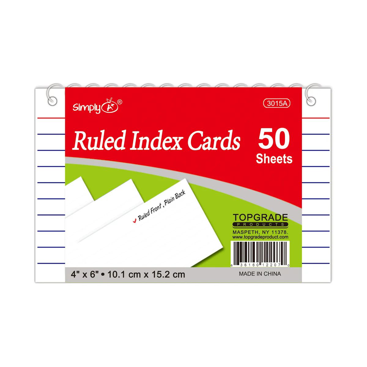 48 Pieces of 50ct Spiral Index Card