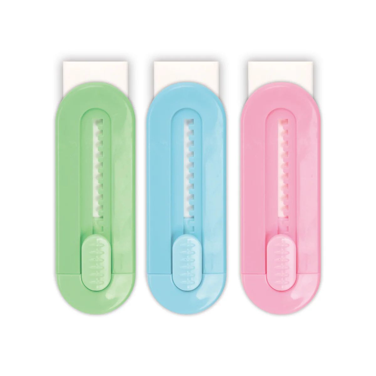 36 Pieces of 2-Piece retractable eraser