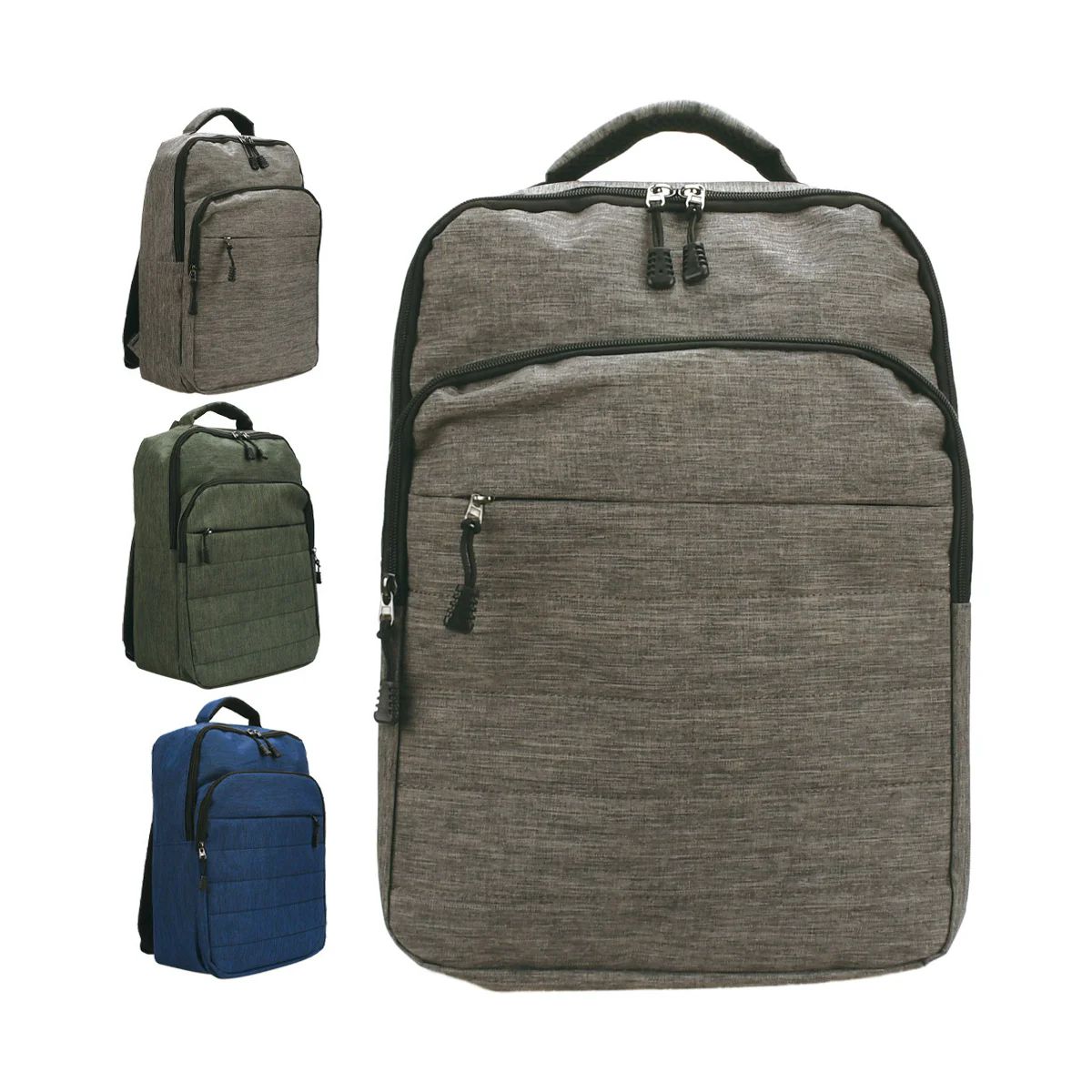 12 Pieces of 17" backpack Assorted Colors