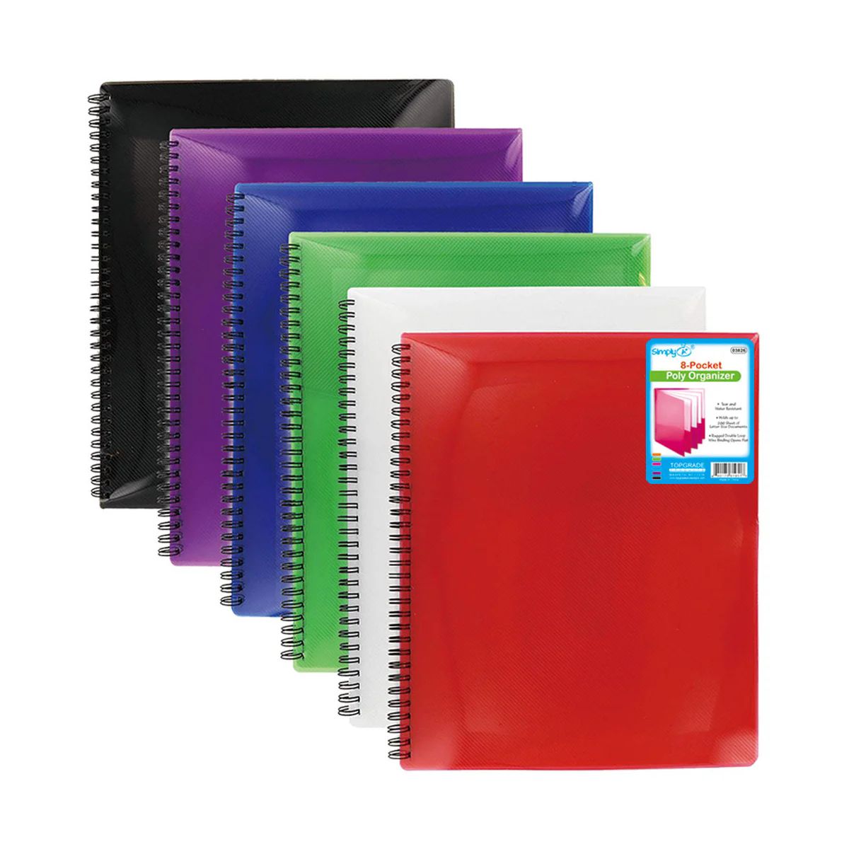 48 Pieces of Poly organizer 9.5x11.5"