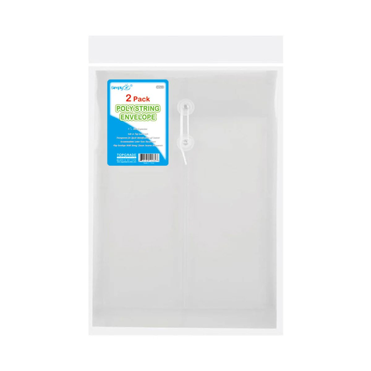 48 Pieces of 2-count Document Holder Poly String