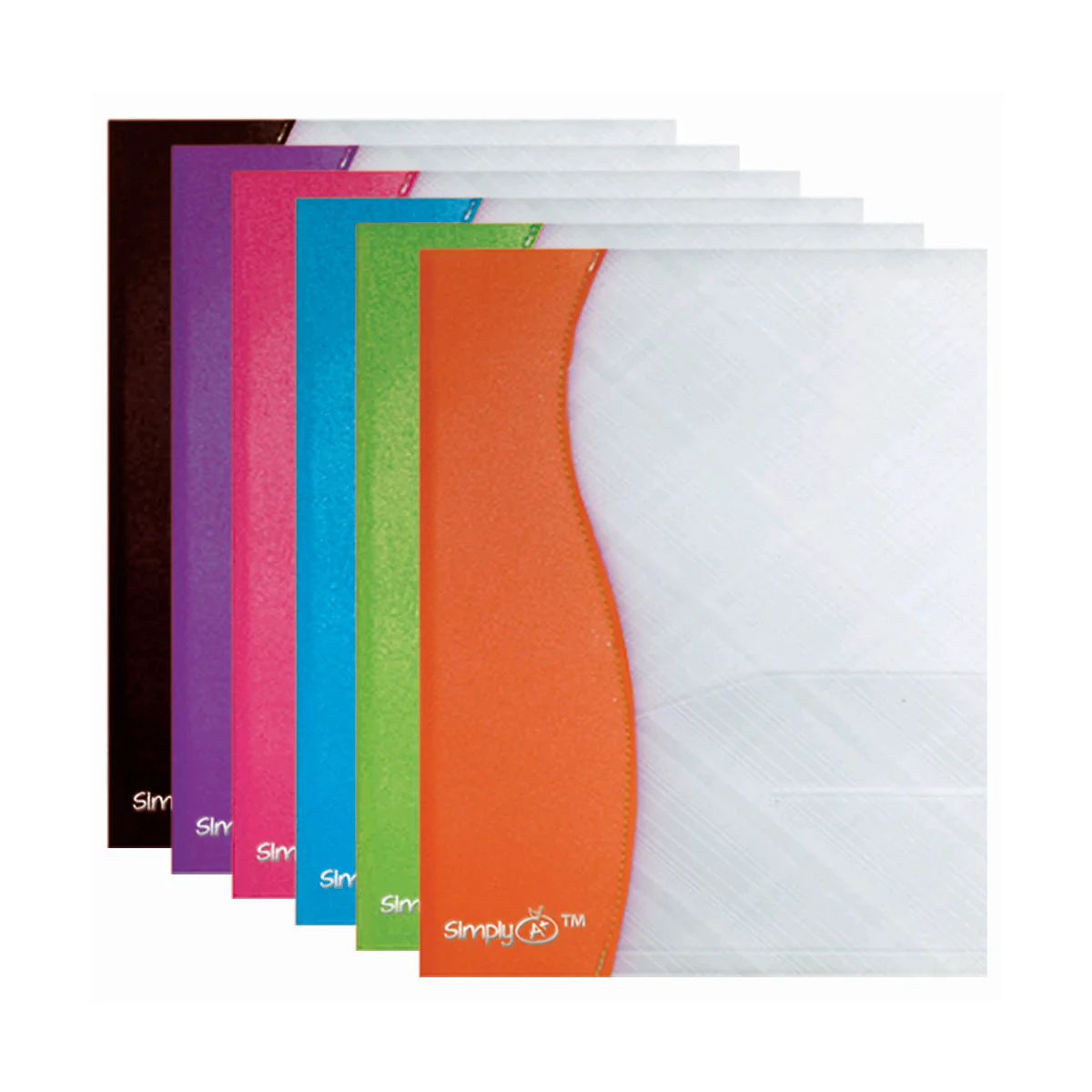 48 Pieces of 2-Pockets Poly Portfolio