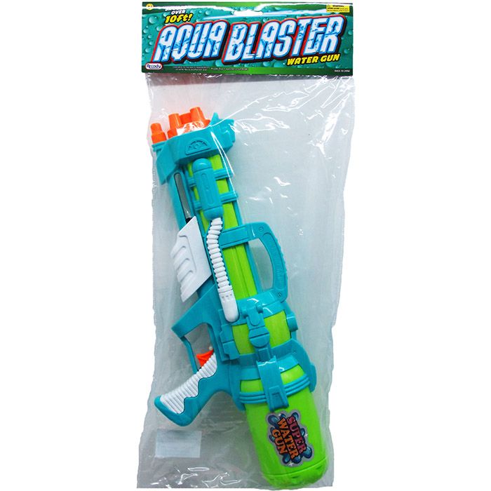 24 Pieces of 16.5" Water Blaster W/ Pump Actn In Poly Bag W/ Header