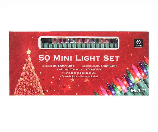 12 pieces of Ul 50l Mini Lights 18lead X 2.5spacing X 2.5end