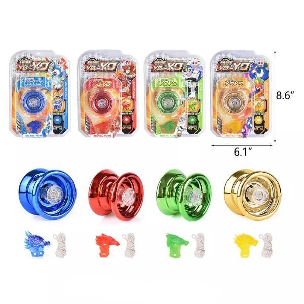 24 Pieces of Light Up Yoyo With Adapter