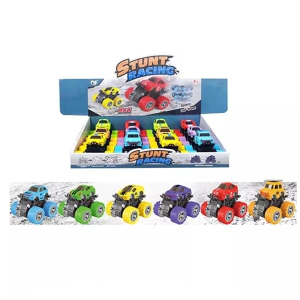 24 Pieces of Friction Monster Cars