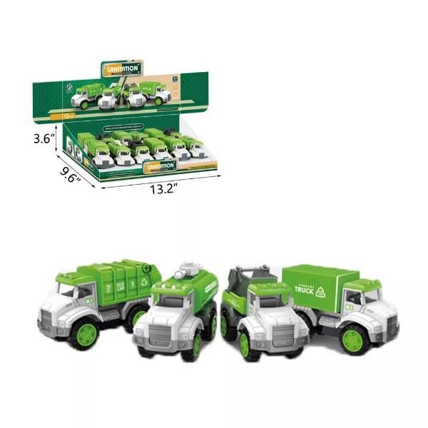 24 Pieces of Friction Sanitation Truck