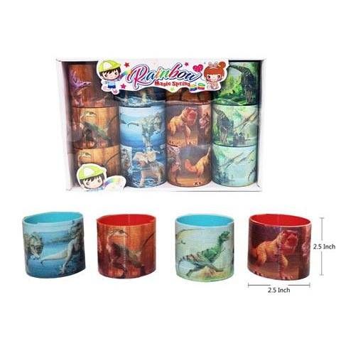 24 Pieces of Dinosaur Slinky