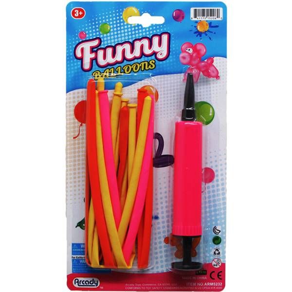 24 Pieces of 8pc Balloons with Pump